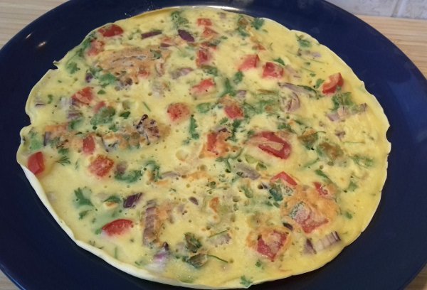 indiai zöldséges palacsinta