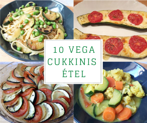 10 vega cukkinis étel
