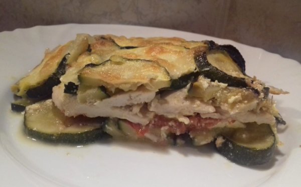 diétás rakott cukkini