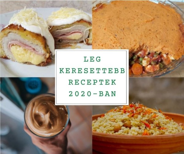 legkeresettebb receptek 2020