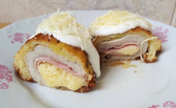 sonkával sajttal töltött mátrai borzaska